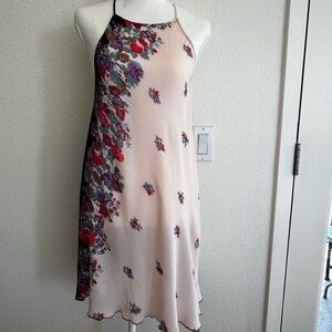 Intimately Free People Sheer Floral Beach Cover-Up Slip Dress Boho Flowy XS